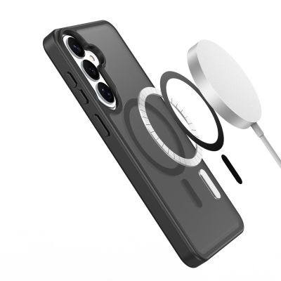 5. Dux Ducis Yind Hülle für Samsung S26, kompatibel mit MagSafe – Schwarz