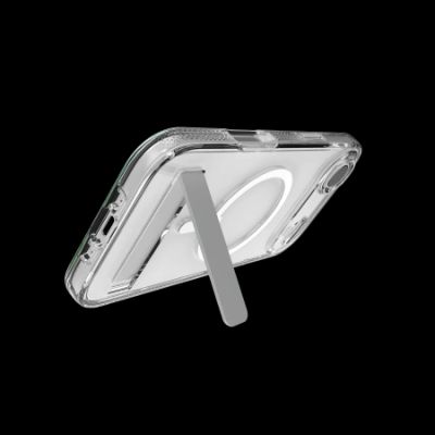3. ZAGG Crystal Palace Snap KS MagSafe Hülle mit Ständer für iPhone Air - Transparent