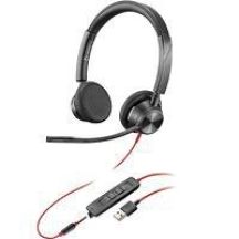 Poly Blackwire 3315 USB-A Kopfhörer Schwarz