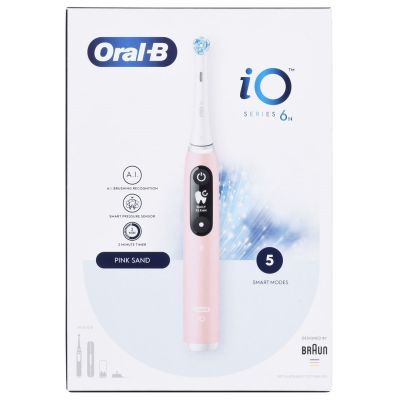 3. Elektrische Zahnbürste Oral-B iO6 Pink