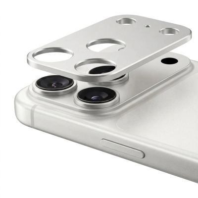 3. Kameraobjektivschutz Tech-Protect Camalloy Fit+ für iPhone 18 Pro – Silber