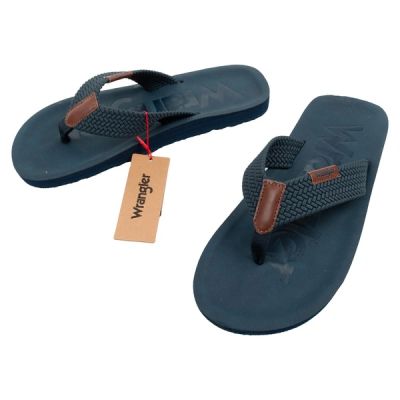 Wrangler Herren-Zane-Flipflops, marineblau