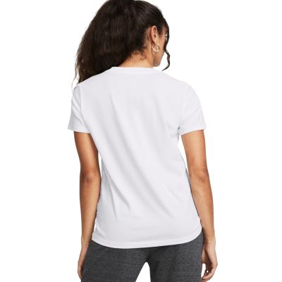 8. Under Armour Rival Core SS W 1383648 100 T-Shirt
