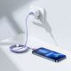 10. Baseus CAJY000205 Lightning – USB-C PD-Kabel 20 W 480 Mbit/s 1,2 m – Lila