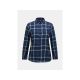 Peak Performance W Baumwollflanellhemd Marineblau