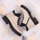 6. Wasserdichte, komfortable Damen-Winterstiefeletten in Beige Rieker Y3163-60