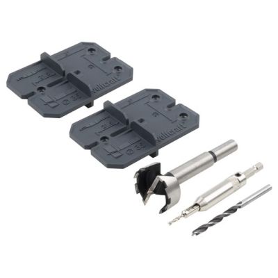 3. wolfcraft GmbH 4656000 Scharnierbohrer, 3-teilig