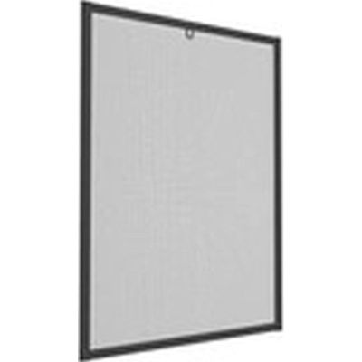 60. Moskitonetzfenster aus Aluminium, 100 x 120 mm, Anthrazit