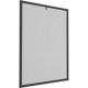 60. Moskitonetzfenster aus Aluminium, 100 x 120 mm, Anthrazit