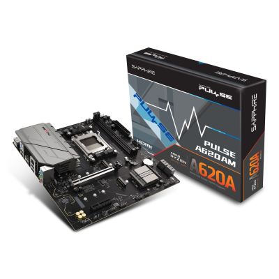 6. Sapphire PULSE A620AM AMD A620A Sockel AM5 Micro-ATX