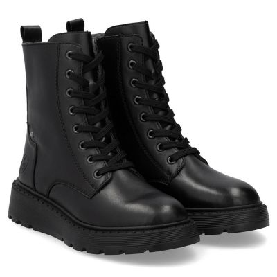 7. Gefütterte Damen-Lederstiefeletten Rieker schwarz 70401-00