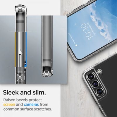 11. Spigen Ultra Hybrid-Hülle für Samsung Galaxy S22 – transparent