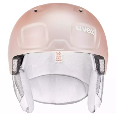 2. VERSAGEN! Uvex Manic Pro Kinder Skihelm rosegold matt junior (56/6/224/90)