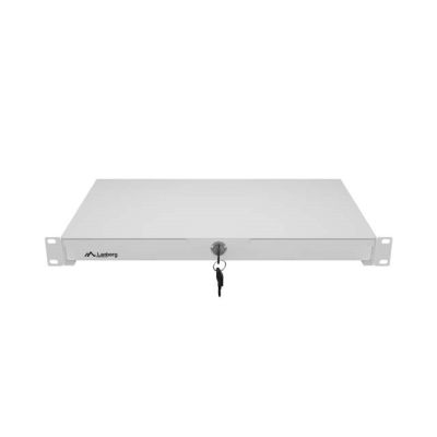 5. LANBERG Schublade für 19"-Schränke 1 HE 270 MM GRAU