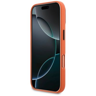 5. BMW M Metal Logo MagSafe Hülle für iPhone 17 Pro – Orange