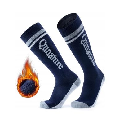 Qunature Winter-Thermosocken, marineblau, Größe 37-42