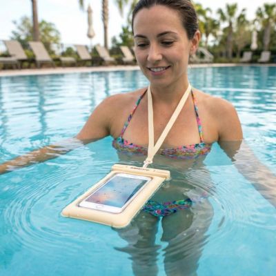 16. WASSERDICHTE HANDYHÜLLE 12X12CM TPU ENERO CAMP