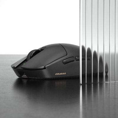 11. COUGAR CGR-NLNB-RP4 Gaming-Maus, beidhändig bedienbar, kabellos (RF) + USB Typ-A, optisch, 26.000 DPI
