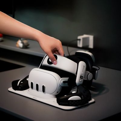5. BoboVR D3 Dockingstation für Meta Quest 3 – Weiß
