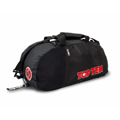 TOP TEN Sporttasche mit Rucksackfunktion 55 x 29 x 27 cm TOR-P6A schwarz (PREISÄNDERUNG)