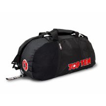 TOP TEN Sporttasche mit Rucksackfunktion 55 x 29 x 27 cm TOR-P6A schwarz (PREISÄNDERUNG)