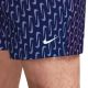 4. Badeshorts Nike Breaker Swoosh Link Midnig marineblau-rosa-violett NESSG577 440