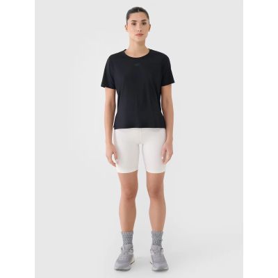 6. Schnelltrocknendes Oversize-Trainings-T-Shirt für Damen 4F 4FWMM00TFTSF1829-20S