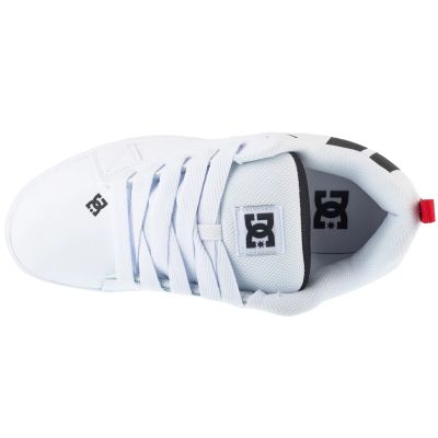 3. DC Shoes Court Graffik SQ ADYS100442-WLK Weiß 41