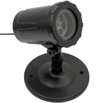 14. LED-Schneeprojektor mit Schneeflocken-Effekt