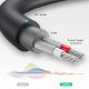 8. Ugreen Audioadapter Klinke 3,5 mm Stecker auf 2 x RCA Buchse Kabel 0,25 m grau (AV109)