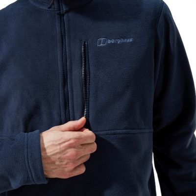 9. Berghaus Prism PT HZ Fleece-Sweatshirt Herren, Größe L, Blau