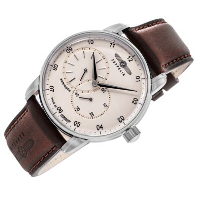 2. Herrenarmbanduhr ZEPPELIN New Captain's Line Automatic 8662-5 + BOX