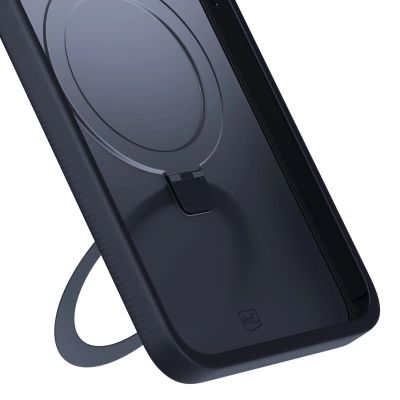 6. 3mk Smoke Case Mag&Stand für Samsung Galaxy S25 Ultra - Schwarz