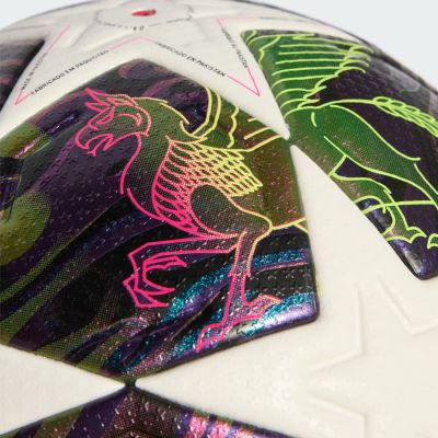 4. adidas UCL 25/26 Final Pro Lila und Weiß JX9077 Fußball