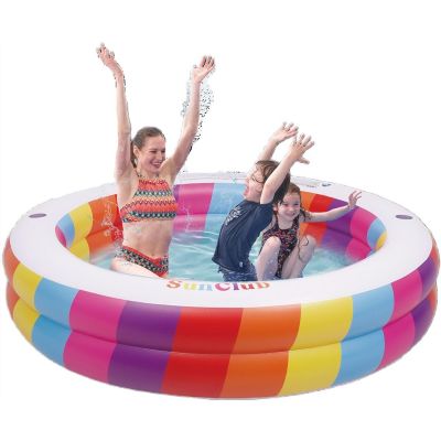 15. Kinderpool Regenbogen 2-Ring 187x42,5cm 51457