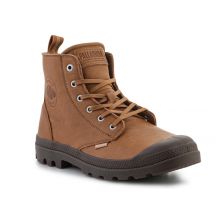 Palladium Pampa Zip Lth Ess U Schuhe 76888-252-M Dear Brown
