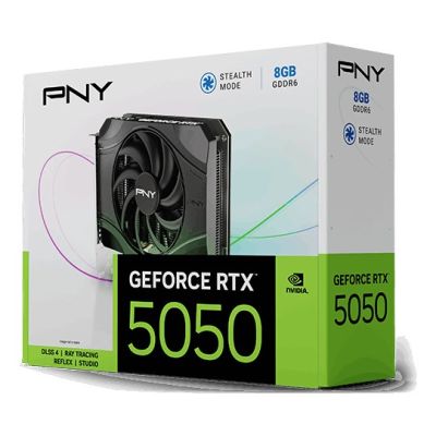 9. Grafikkarte PNY RTX 5050 Single Fan 8 GB