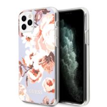 Guess GUHCN65IMLFL02 iPhone 11 Pro Max Flieder/Flieder N°2 Blumenkollektion