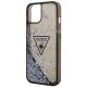 6. Guess GUHCP14SLFCTPK iPhone 14 6.1" schwarz/schwarze Hardcase Liquid Glitter Palm Collection