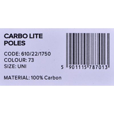8. Viking Carbo Lite Trekkingstöcke Schwarz/Limette