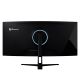 4. Arozzi Nova 34" Curved Computermonitor 86,4 cm (34") 3440 x 1440 px 4K Ultra HD LED Schwarz