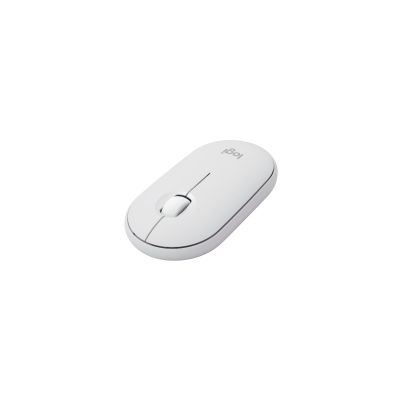 4. Logitech 920-012204 Tastatur und Maus (universell, kabellos, RF + Bluetooth, QWERTZ-Tastatur, Deutsch, Weiß)