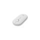 4. Logitech 920-012204 Tastatur und Maus (universell, kabellos, RF + Bluetooth, QWERTZ-Tastatur, Deutsch, Weiß)