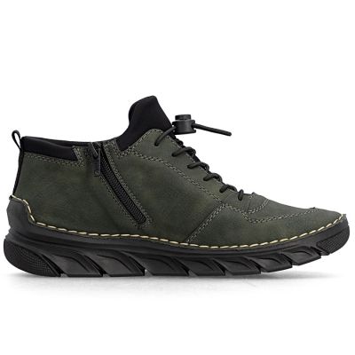 2. grüne Damen-Ankle-Boots Rieker 55071-54