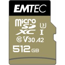 Emtec ECMSDM512GXC10SP 512GB MicroSDXC UHS-I Klasse 10 Flash-Speicher
