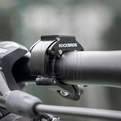 6. Rockbros 34210006001 C-förmige Fahrradklingel, Schwarz 