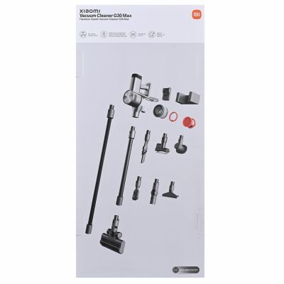 27. Xiaomi Staubsauger G30 Max, beutelloser Akku-Trockenstaubsauger mit Zyklontechnologie, 0,8 l Tankvolumen, 700 W Leistung, grau, 4 Ah