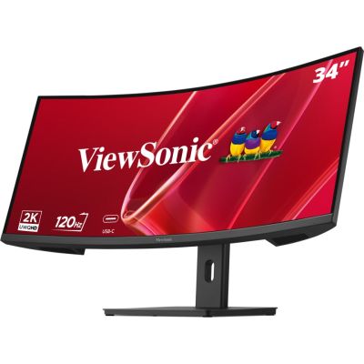 4. Viewsonic VA VA3420C-2 Computermonitor 86,4 cm (34") 3440 x 1440 px UltraWide Quad HD LED Schwarz