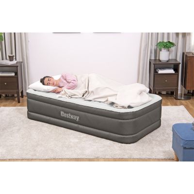 17. Bestway 69048 / 23 Luftmatratze Einzelmatratze Grau, Weiß Unisex