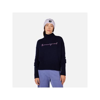 ROSSIGNOL W SIGNATURE SWEATER marineblauer Damenpullover
